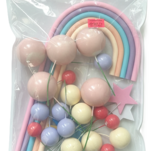 Rainbow Cake Toppers